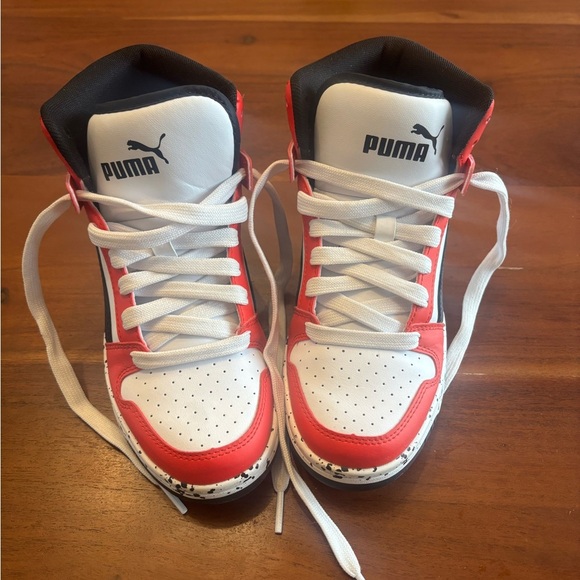 Puma Rebound LayUp Speckle Sneakers JR. - Picture 2 of 9
